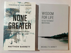 Lot of 2 Michael P.V. Barrett Books Wisdom for Life