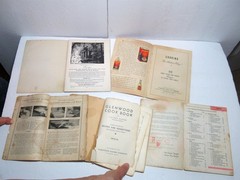 Lot 10 Vtg 1930s 1940s Cookbooks Planters Oil Carnation H-O Cereal Spry