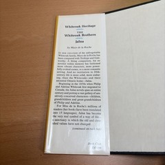 Whiteoak Heritage: The Whiteoak Brothers, Jalna 1923 [Hardcover] 1955