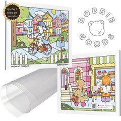 Livro de Colorir: Um Dia no Trabalho – Bobbie Goods (Em Portugues do Brasil)