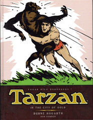 Burne Hogarth Tarzan In The City Of Gold Oversized Titan HC Like New