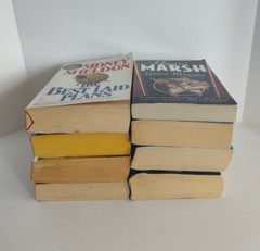 Mixed Authors Lot/8 Paperback Crime Drama Thriller Action Novels