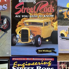 Hot Rod Books Lot of 12 Street Rods Classic Cars Custom Build Automotive