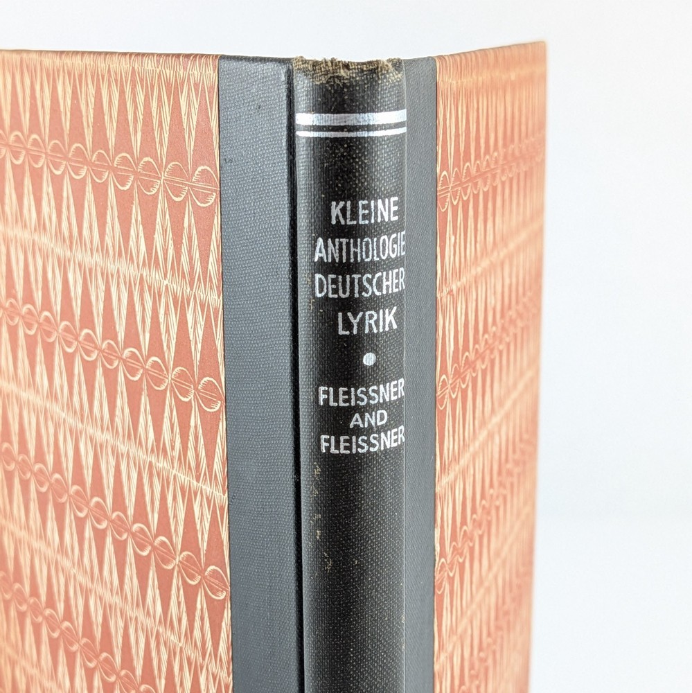 Kleine Anthologie Deutscher Lyrik (1947) Vintage German Poetry Collection