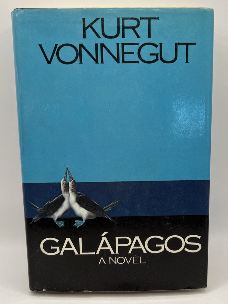 Kurt Vonnegut GALAPAGOS vintage 1985 1st edition Hardback Dust Jacket