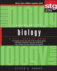 Biology: A Self-Teaching Guide, 2nd edition – Paperback – GOOD