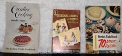 Vintage 1930s – 1960s Baking Cook Books Grandma’s, Eagle Brand, & Betty Crocker