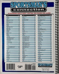 Minnesota Alexandria Area & West Central Minnesota Fishing Maps Guidebook
