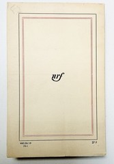 ANTONIN ARTAUD Oeuvres complètes, tome 1, livre 1 NRF GALLIMARD 1970 VOL.1 RARE