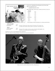 Sam Rivers Sessionography / 768pp., 500+ illustrations / „Astonishing” —NYTimes