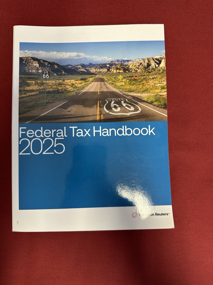 Federal Tax Handbook 2025 Thomson Reuters (Trade Paperback)