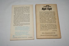 2 Antoine de Saint Exupery The Little Prince & Night Flight paperback books
