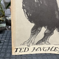 TED HUGHES ~ Crow: From the Life and Songs of the Crow ~ 1971 PB ~ poetry ~ VG+