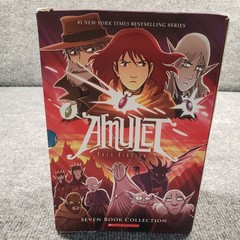 Amulet Box Set Books #1-7 Kazu Kibuishi Collection