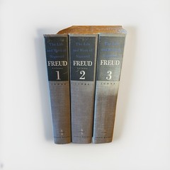 Life & Works of SIGMUND FREUD by Ernest Jones – 3 Volume Set – 1st Edition HC