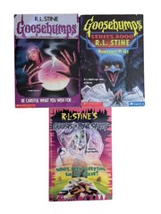 Lot Of 10 R.L. Stein Goosebumps Paperback Books Titles As Shown