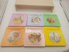 2 Vintage Box Sets “LITTLE TREASURY BEATRIX POTTER STORIES” Books & Cassettes