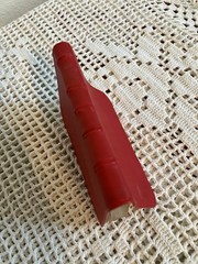 VTG RED PLASTIC COVER New Testament Bible ZONDERVAN Pocket Version KJV 4″X 2.75″