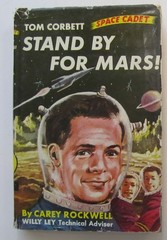 1950s Tom Corbett Stand By For Mars Hardcover Book WITH Dust Jacket Rockwell 50s