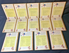 13 Golden Story Books 1950s 128 Pages Full Color Set Nos 1-9, 11-14+16 Rare Vtg