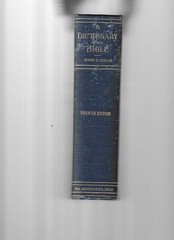 A Dictionary of the Bible – John D. Davis -The Westminster Press -1924 4th Ed