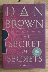 SIGNED The Secret of Secrets: A Novel by Dan Brown 2025 Doubleday 1st Edition HC