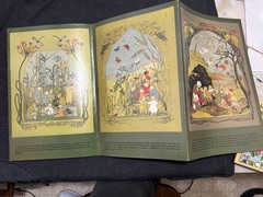 Large 8ft Fold Out Panorama Root Children Book Green Tiger Press