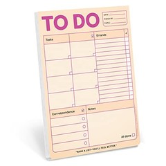 Knock Knock To Do Pad, Tasks List Pad, 6 x 9-inches …