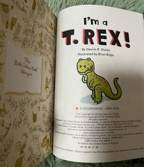 Little Golden Books I’m a T. Rex! by Dennis R. Shealy Hardcover Brand New