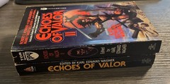 Echoes of Valor I &II Karl E. Wagner (MMPB) 2 Book Set. VG 1st/1st EB15