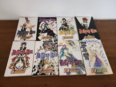 D.Gray man Volumes 1,2,3,4,5,7,20,21 Manga Lot of 8, English Shonen Jump Anime