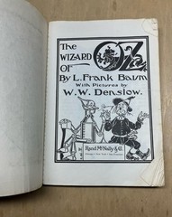 The Wizard Of Oz 4 Book Lot Magic Of Oz, Tinman, Dorothy, + The Wizard Of Oz
