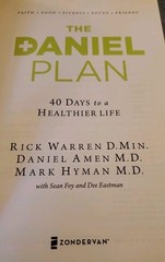 The Daniel Plan Ser.: The Daniel Plan : 40 Days to a Healthier Life (Hardcover)