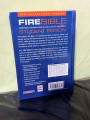 Fire Bible NIV Student Edition Hendrickson Bibles New International Version