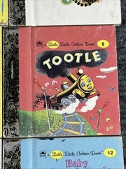 Vintage Set of 1- 12 Little Little Golden Book Miniatures