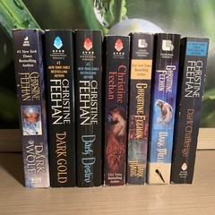 Christine Feehan Dark Series Carpathian Novel Lot of 7 PB Books Vampire Romance