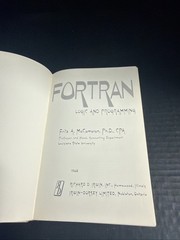 Fortran Logic And Program Fritz A. McCameron Vintage Programming