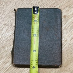 RARE Little Leather Library Book • In The Rue Morgue • Edgar Allen Poe • Redcrof