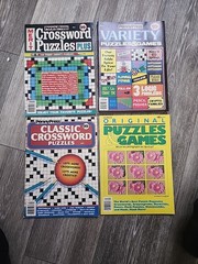 Lot of 4 New Penny Press Variety Puzzle Books – Variety Puzzles & Games 1984 Vtg
