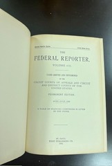 Lot of 5 Federal Reporter Antique Law Books 1900s Vols 103 107 121 122 123