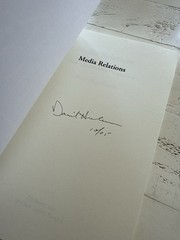Media Relations David Henderson Signed 2005 Journalism PR Book iUniverse