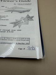 Rare Area 51 Viewer’s Guide 1995 + Rachel Nevada History 1996 Glenn Campbell