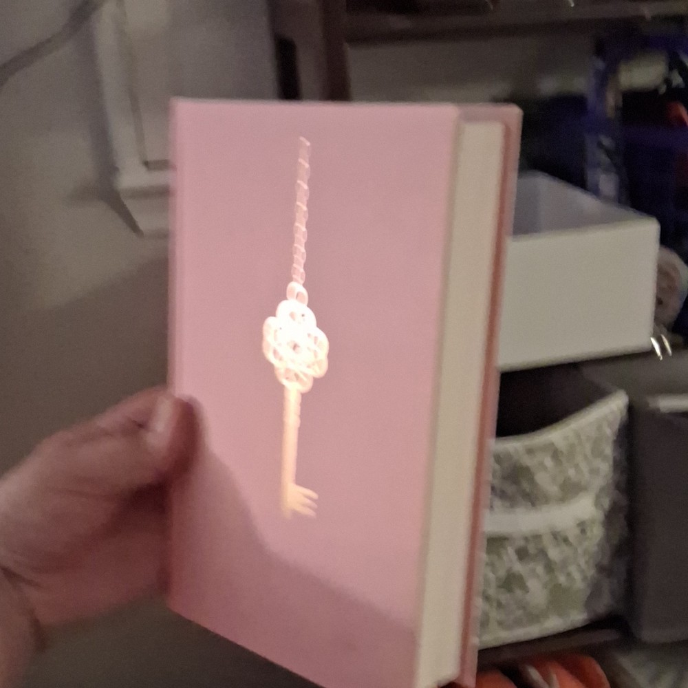 Games Untold by Jennifer Lynn Barnes Hardcover Pink Cover Book