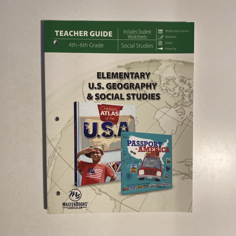 Elementary U.S. Geography & Social Studies (Teacher Guide)