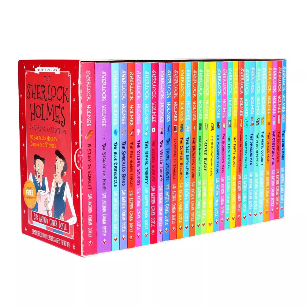 The Sherlock Holmes Children’s 30 Books Collection Box Set – Ages 7-9 -Paperback