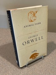 Animal Farm & 1984 George Orwell (First Edition, 25th Printing Hardcover DJ)