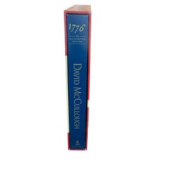 1776: The Illustrated Edition Parchment Documents Sealed David McCullough Large