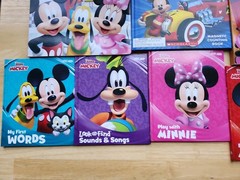 Disney Mickey Mouse Children’s HC Book Lot Disney Junior Play With