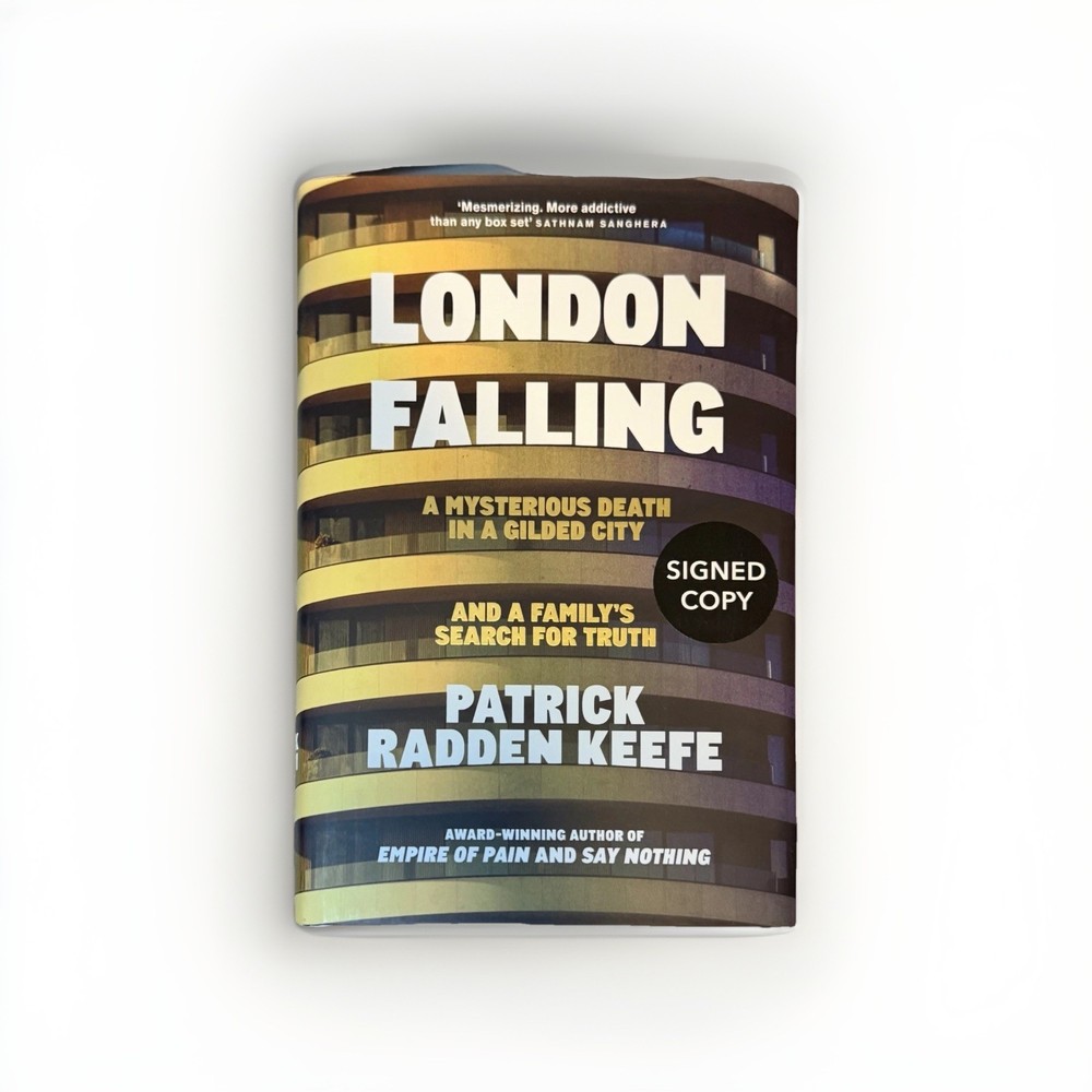 London Falling SIGNED Patrick Radden Keefe Hardcover 2026 True Crime