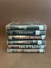 Vintage 6 Lot 1950s-60s Perry Mason Erle Stanley Gardner HB Redhead Waitress Toy